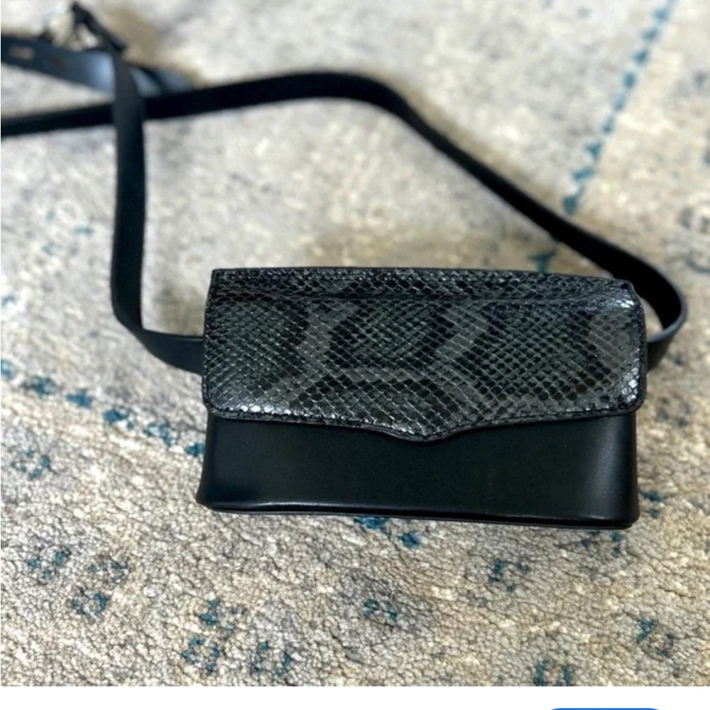 Rebecca Minkoff Snakeskin Leather Belt Bag ( only the bag ) BELT NOT INCLUDED